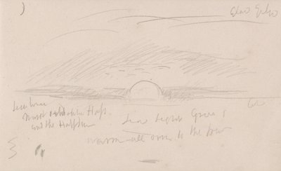 The Channel Sketchbook by Joseph Mallord William Turner